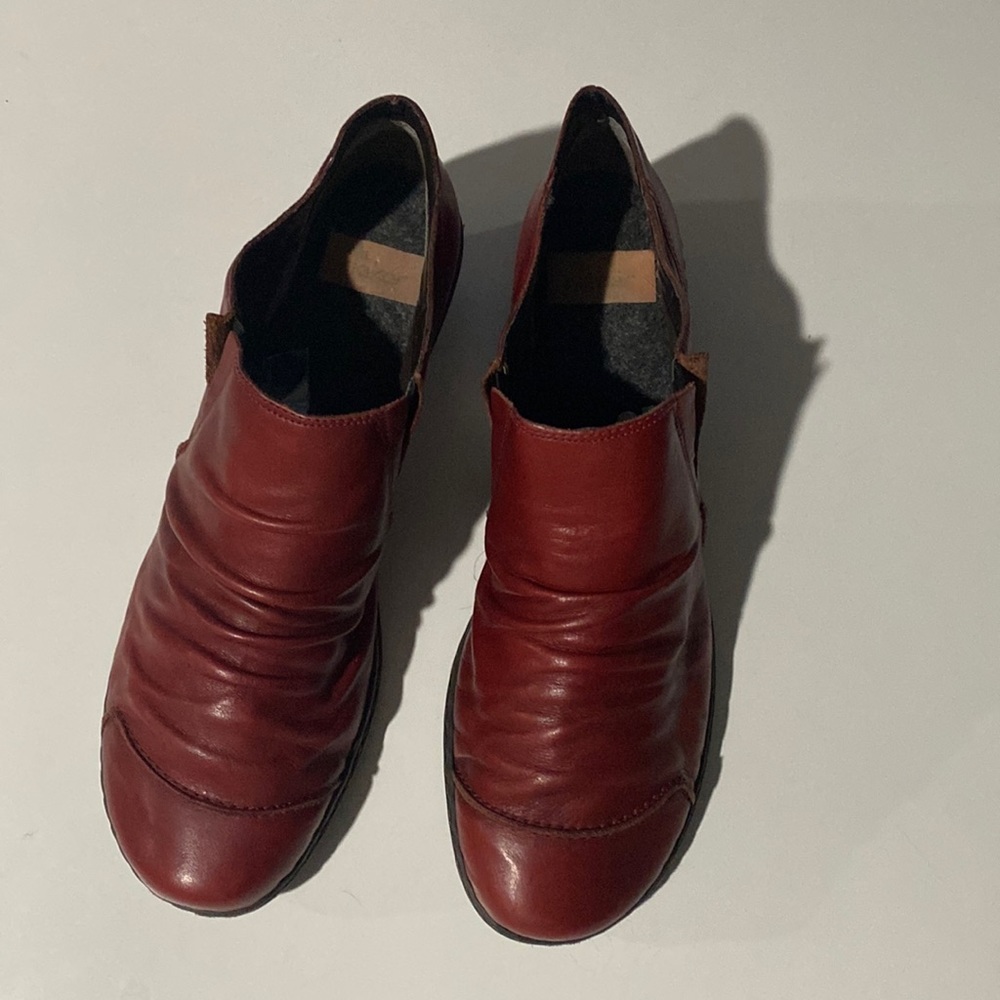 Rieker Louise Leather Bootie in Brown Muscat - Picture 3 of 6